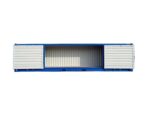 40' container with side opening