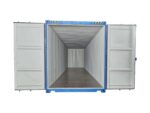 40fuss container kaufen blau